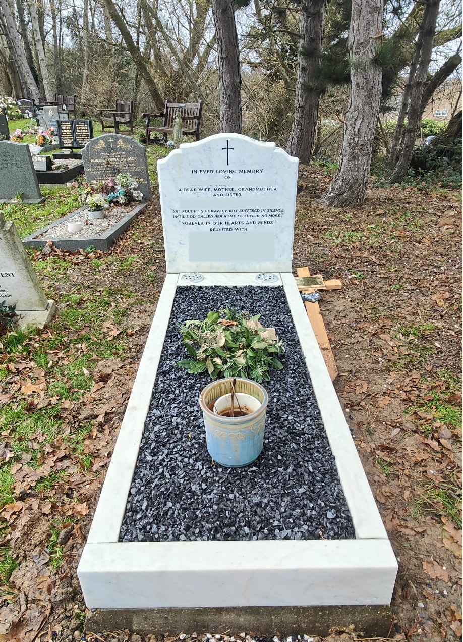 Memorial after restoration