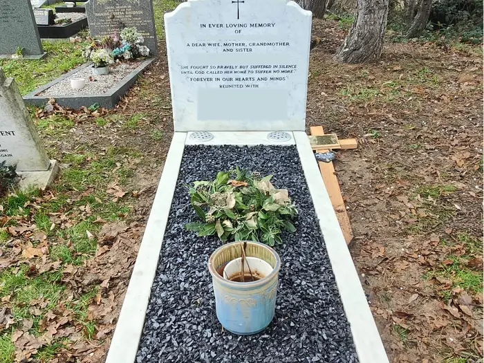 Memorial after restoration